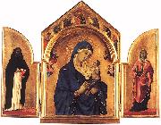 Triptych dfg Duccio di Buoninsegna